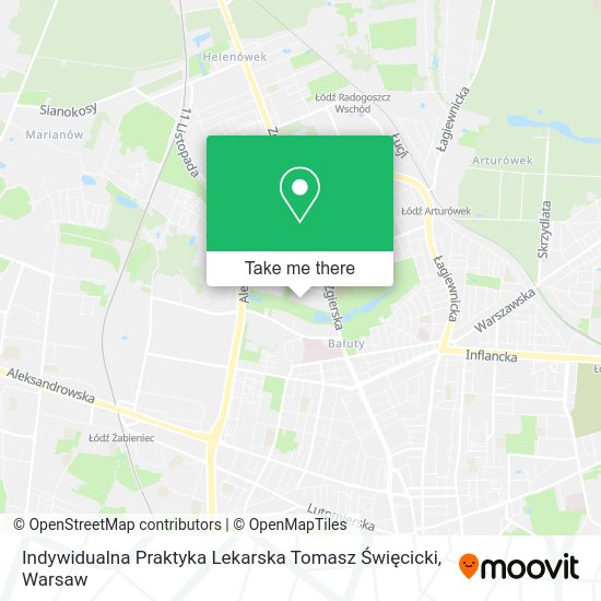 Indywidualna Praktyka Lekarska Tomasz Święcicki map