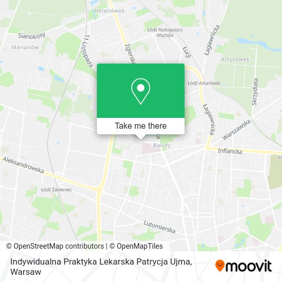 Indywidualna Praktyka Lekarska Patrycja Ujma map