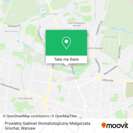 Prywatny Gabinet Stomatologiczny Małgorzata Grochal map