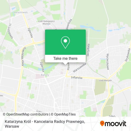 Katarzyna Król - Kancelaria Radcy Prawnego map