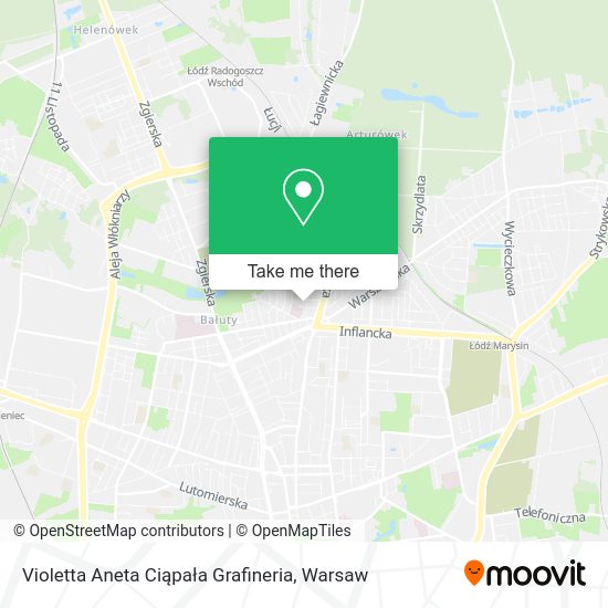 Violetta Aneta Ciąpała Grafineria map