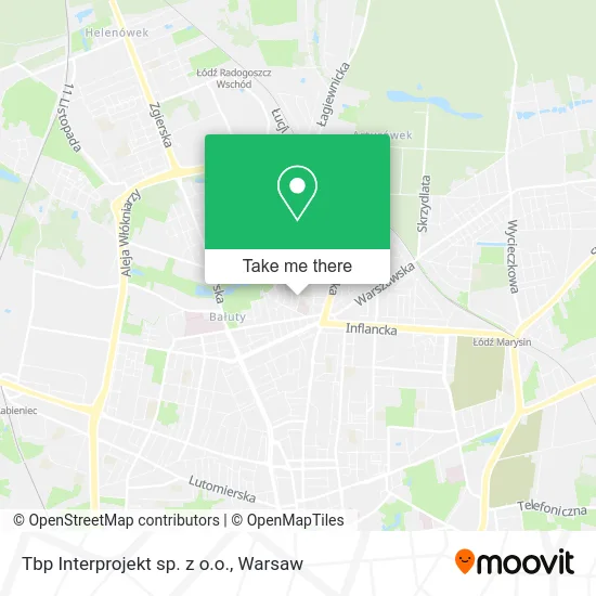 Карта Tbp Interprojekt sp. z o.o.