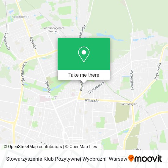 Карта Stowarzyszenie Klub Pozytywnej Wyobraźni