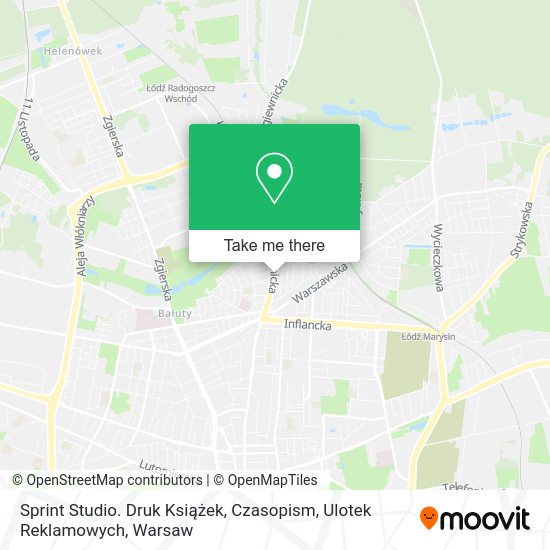 Sprint Studio. Druk Książek, Czasopism, Ulotek Reklamowych map