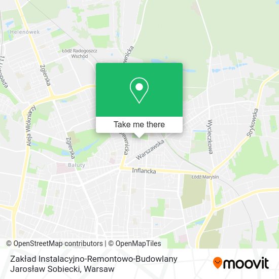 Zakład Instalacyjno-Remontowo-Budowlany Jarosław Sobiecki map