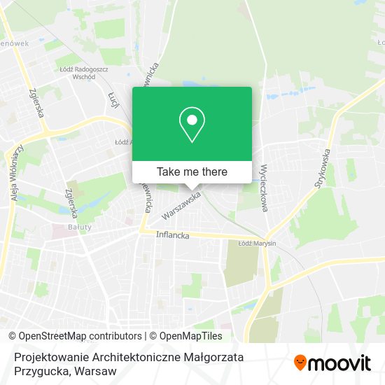 Projektowanie Architektoniczne Małgorzata Przygucka map