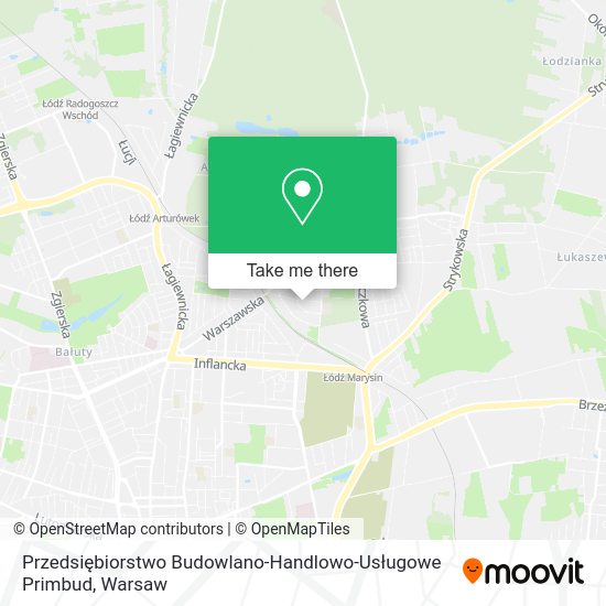 Przedsiębiorstwo Budowlano-Handlowo-Usługowe Primbud map