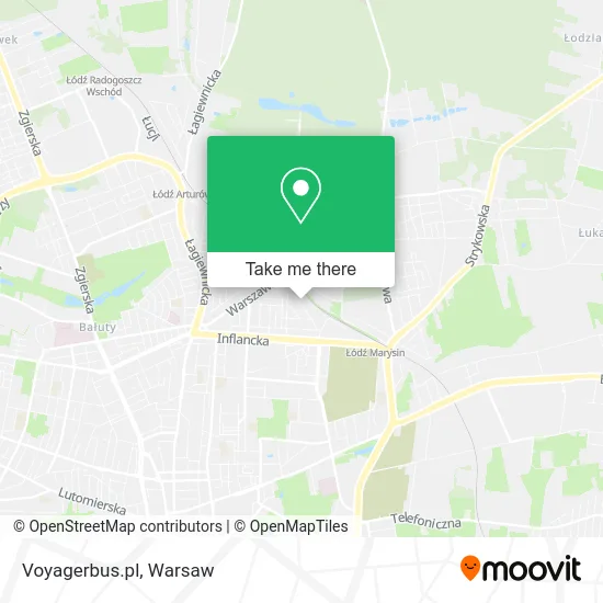 Карта Voyagerbus.pl