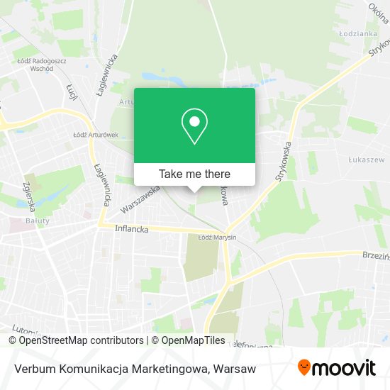 Verbum Komunikacja Marketingowa map