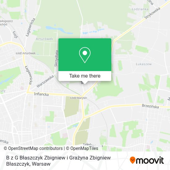 B z G Błaszczyk Zbigniew i Grażyna Zbigniew Błaszczyk map