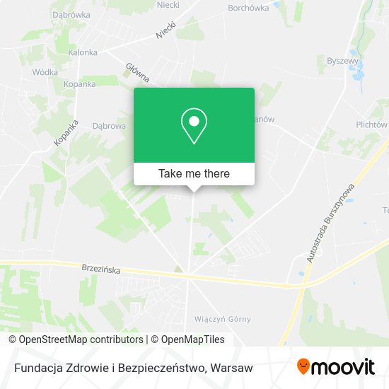 Fundacja Zdrowie i Bezpieczeństwo map