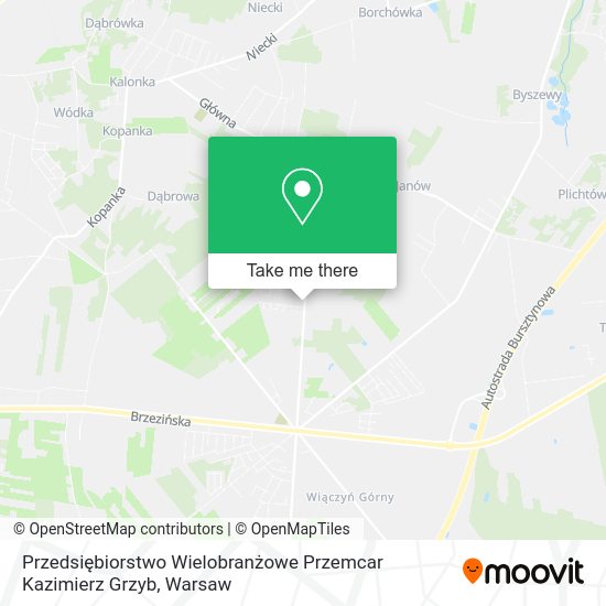 Przedsiębiorstwo Wielobranżowe Przemcar Kazimierz Grzyb map