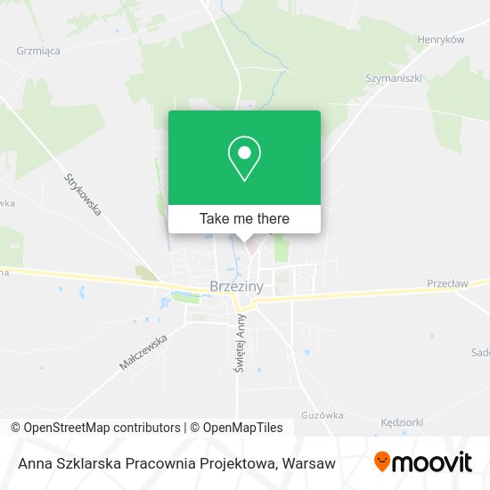 Anna Szklarska Pracownia Projektowa map