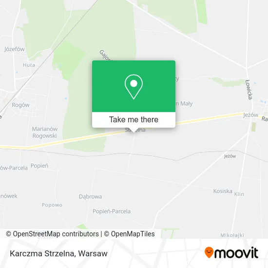 Карта Karczma Strzelna
