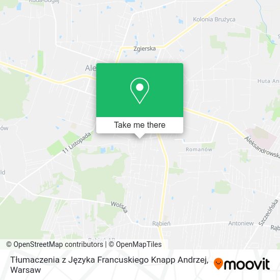 Tłumaczenia z Języka Francuskiego Knapp Andrzej map