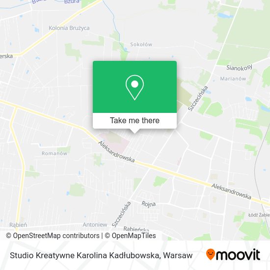 Studio Kreatywne Karolina Kadłubowska map