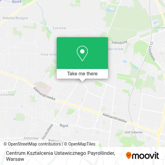 Centrum Ksztalcenia Ustawicznego Payrollinder map