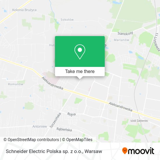 Schneider Electric Polska sp. z o.o. map