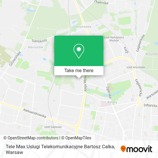 Tele Max Uslugi Telekomunikacyjne Bartosz Calka map