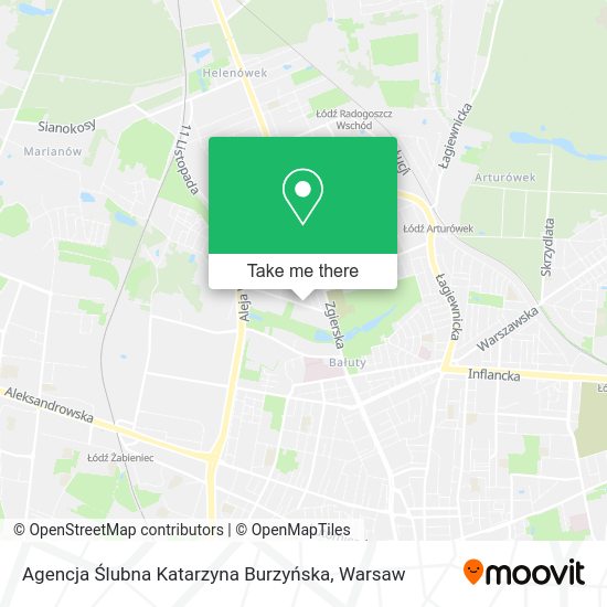 Agencja Ślubna Katarzyna Burzyńska map