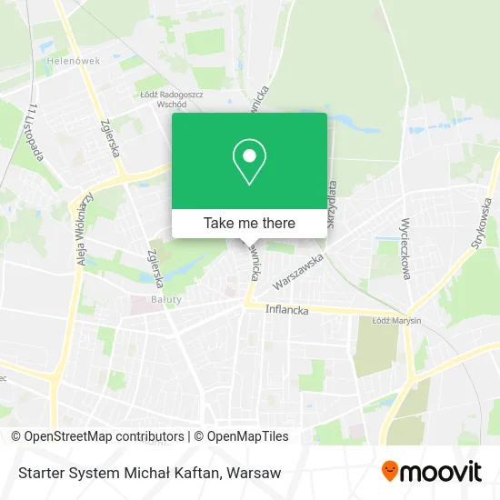 Starter System Michał Kaftan map