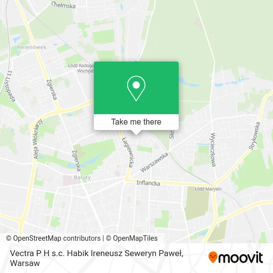 Карта Vectra P H s.c. Habik Ireneusz Seweryn Paweł