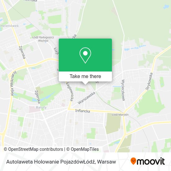 Autolaweta Holowanie PojazdówŁódź map