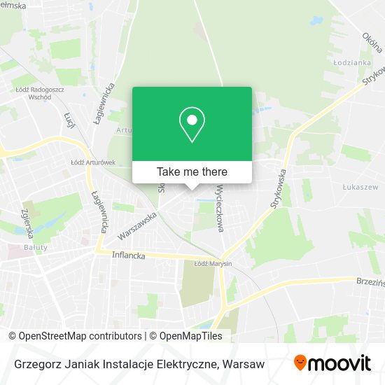 Grzegorz Janiak Instalacje Elektryczne map