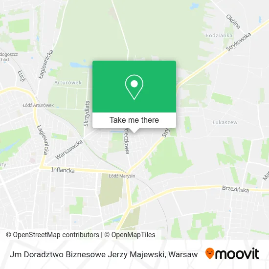 Карта Jm Doradztwo Biznesowe Jerzy Majewski