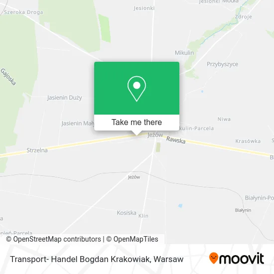 Карта Transport- Handel Bogdan Krakowiak