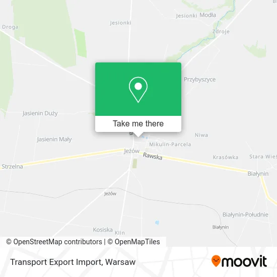 Карта Transport Export Import
