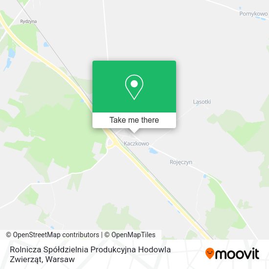 Rolnicza Spółdzielnia Produkcyjna Hodowla Zwierząt map