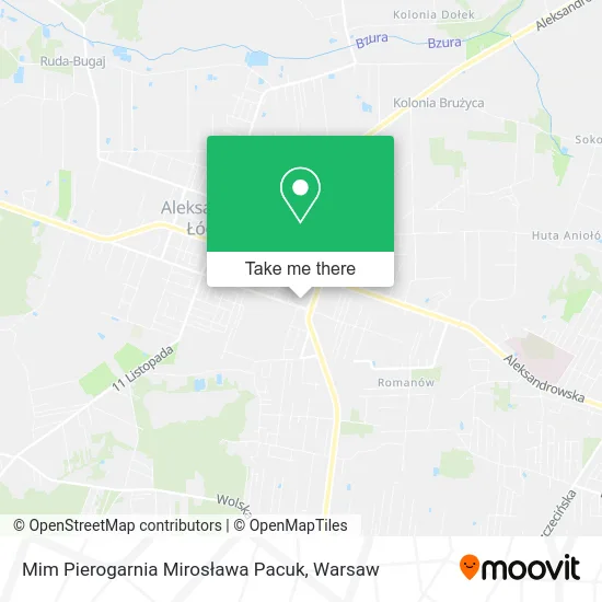 Mim Pierogarnia Mirosława Pacuk map
