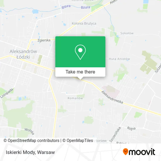 Карта Iskierki Mody