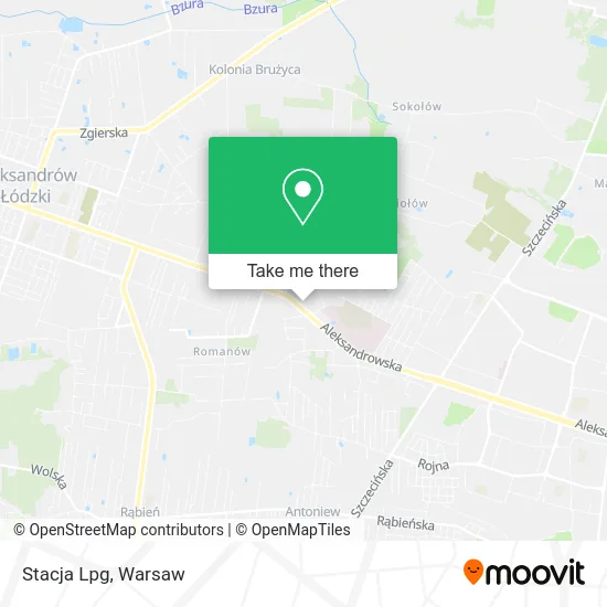 Карта Stacja Lpg