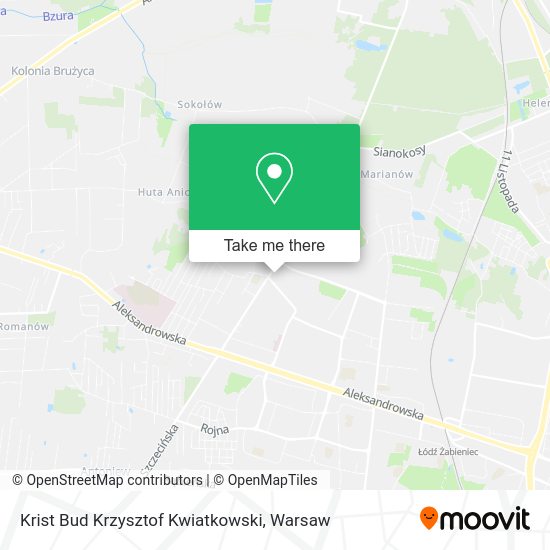 Krist Bud Krzysztof Kwiatkowski map