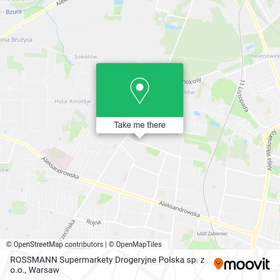 ROSSMANN Supermarkety Drogeryjne Polska sp. z o.o. map