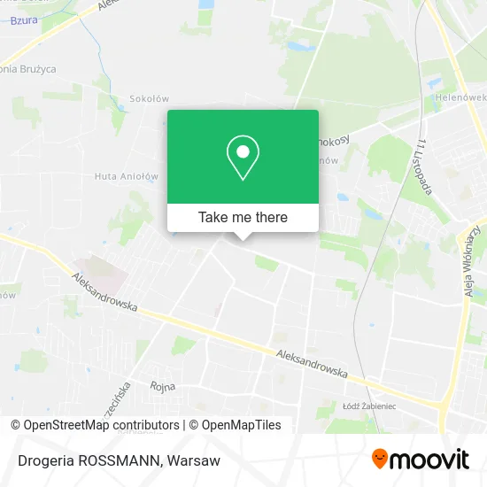Карта Drogeria ROSSMANN