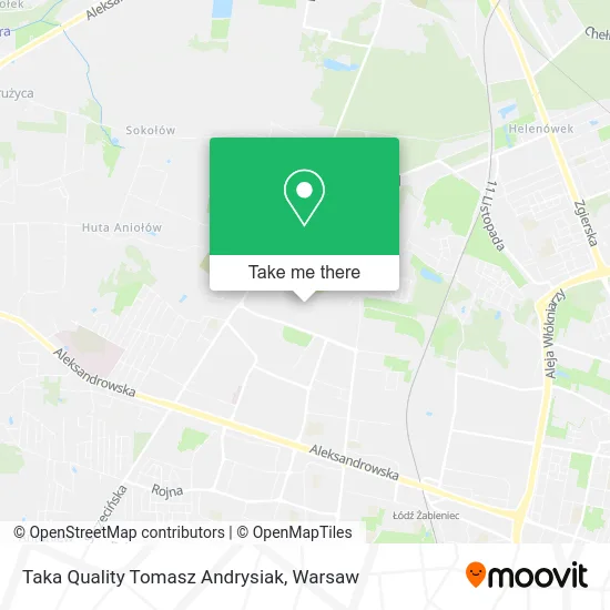 Taka Quality Tomasz Andrysiak map