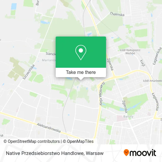 Карта Native Przedsiebiorstwo Handlowe