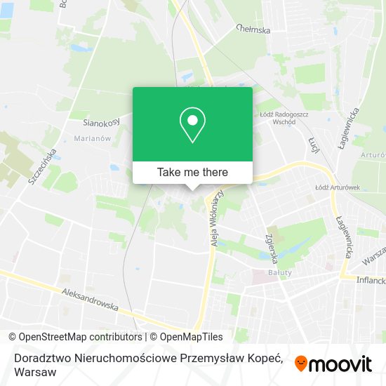 Doradztwo Nieruchomościowe Przemysław Kopeć map