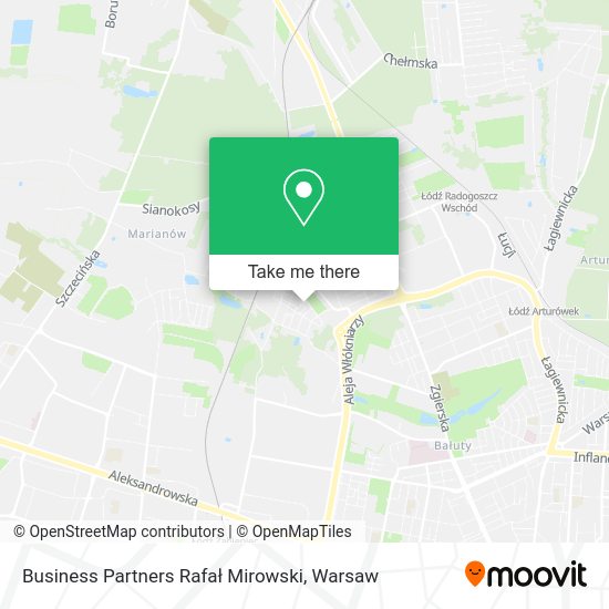 Business Partners Rafał Mirowski map