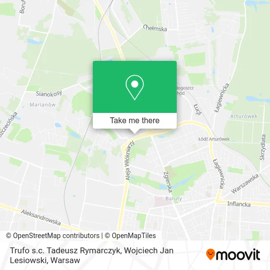 Карта Trufo s.c. Tadeusz Rymarczyk, Wojciech Jan Lesiowski