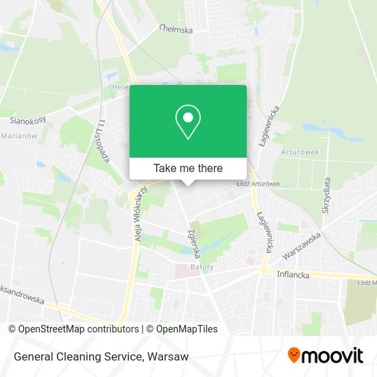 General Cleaning Service map