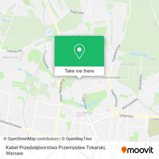 Kabel Przedsiębiorstwo Przemysław Tokarski map