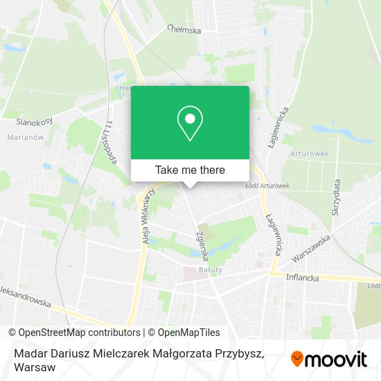 Madar Dariusz Mielczarek Małgorzata Przybysz map