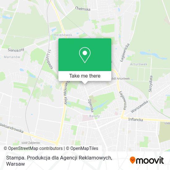 Stampa. Produkcja dla Agencji Reklamowych map