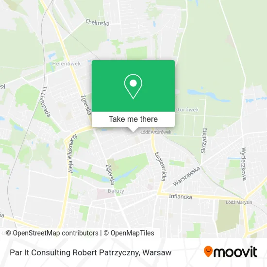 Карта Par It Consulting Robert Patrzyczny