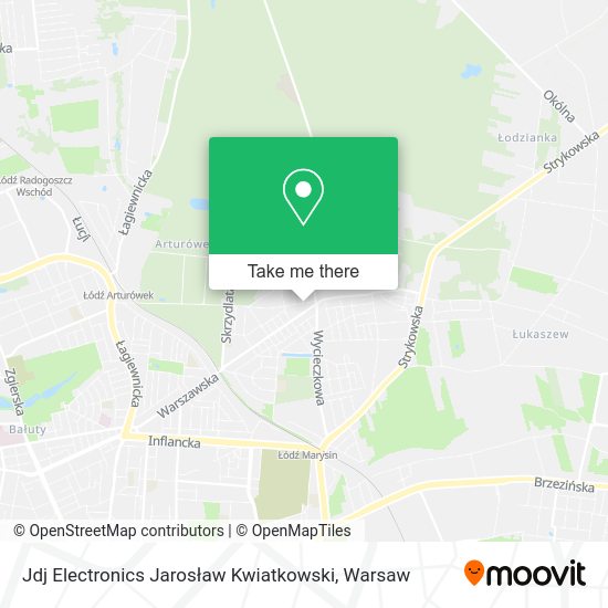 Jdj Electronics Jarosław Kwiatkowski map