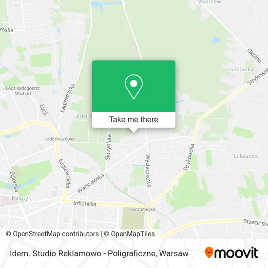Карта Idem. Studio Reklamowo - Poligraficzne